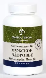Фитокомплекс Мужское здоровье Фитостимул / Phytocomplex Mens №1, 30 капс.