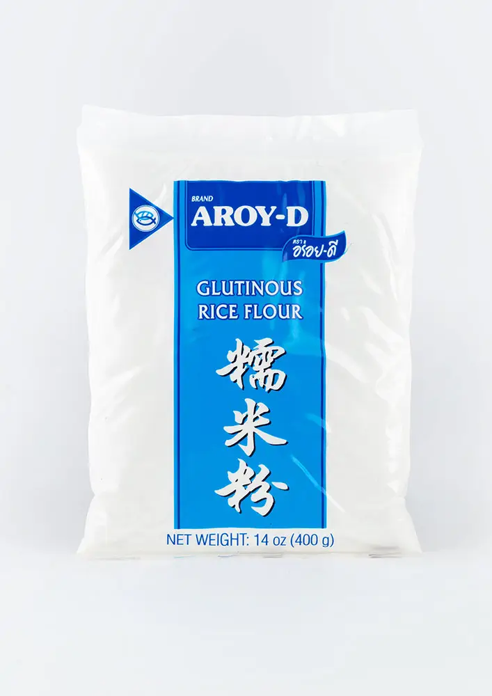 Мука клейкая рисовая Glutinous rice flour  Aroy-D 400 гр. 