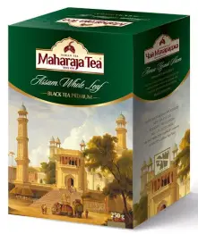 Чай чёрный листовой Assam Whole Leaf (Premium OP) Maharaja Tea 250 гр.