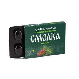 Жевательная резинка Смолка Кедровая 5 шт.*0,8 гр